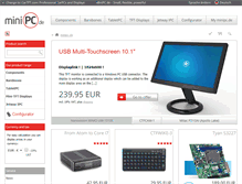 Tablet Screenshot of minipc.de